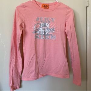 Juicy Couture vintage Saks Fifth exclusive top S